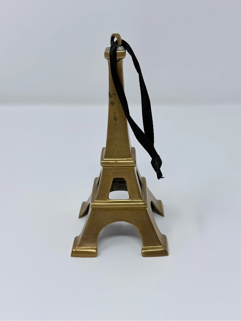 Vintage Restoration Hardware Eiffel Tower Brass Figurine Paris Decor